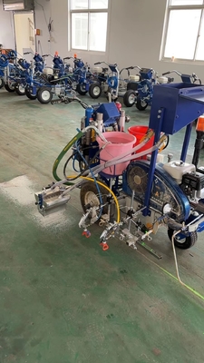 GX200 Honda 6.5Hp Cold Plastic Road Marking Machine Easy Operated